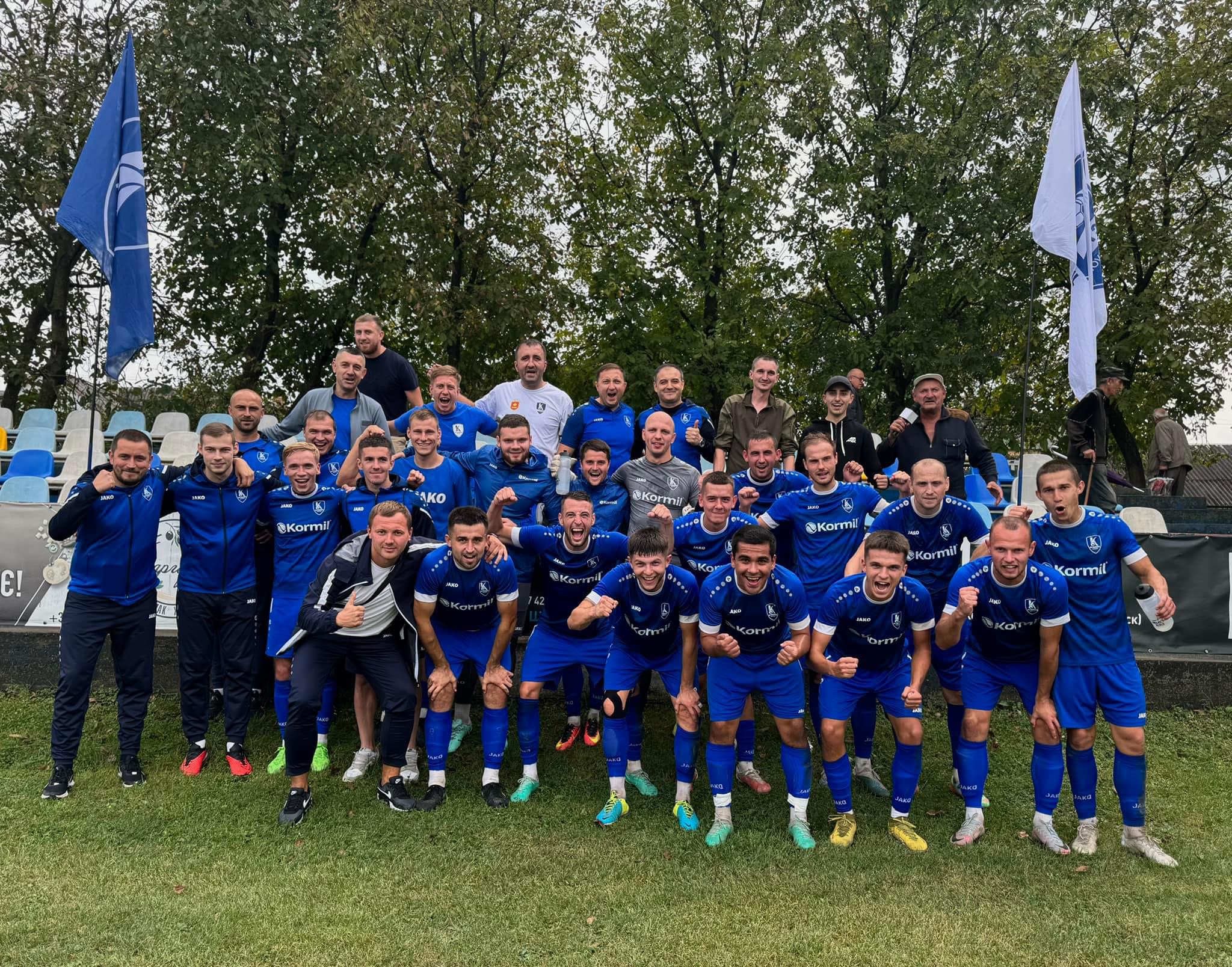 Футболісти яворівського «Корміла» перемогли чинного чемпіона Кубку аматорів України та вийшли до 1/8 фіналу