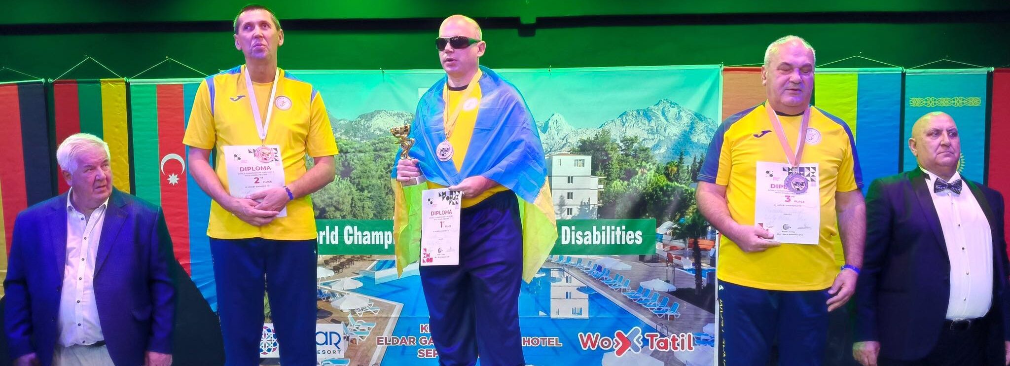 Параспортсмен зі Львівщини здобув золото та срібло на чемпіонаті світу із шашок