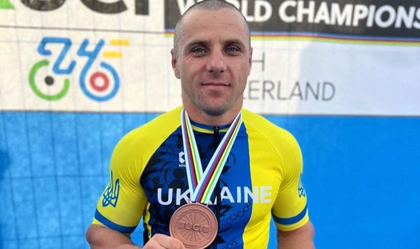 Спортсмен зі Львівщини здобув бронзову медаль Чемпіонату світу з шосейного велоспорту