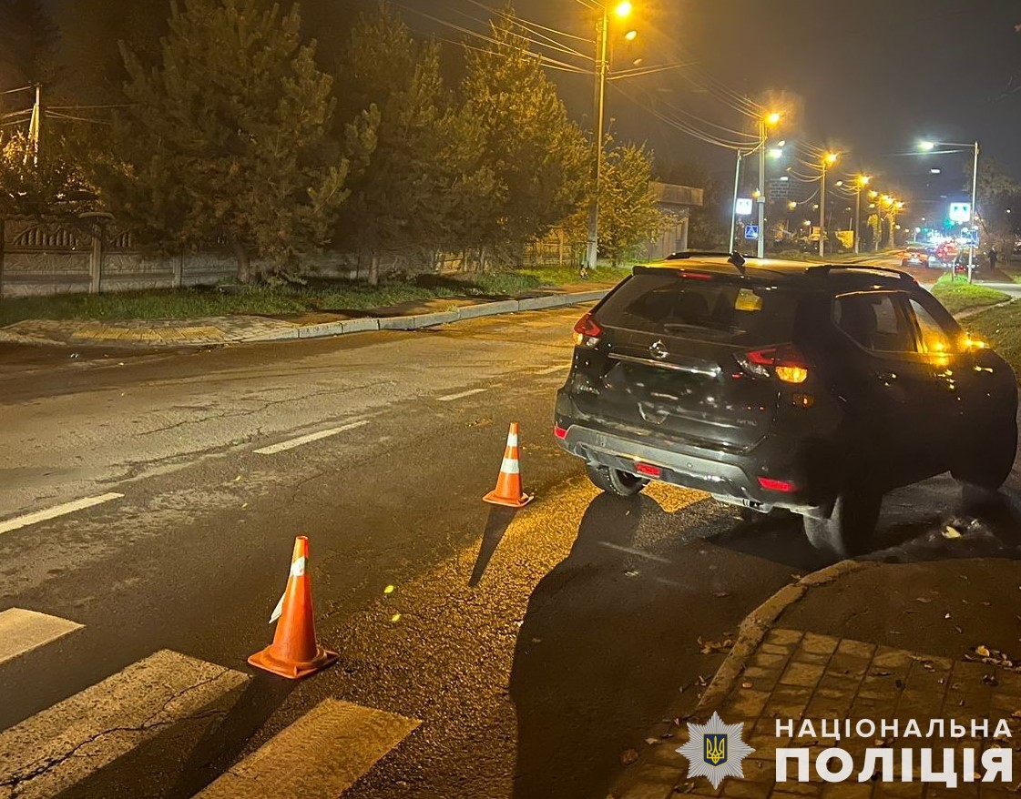 Водійка Nissan X-trail збила 68-річну жінку у Львові