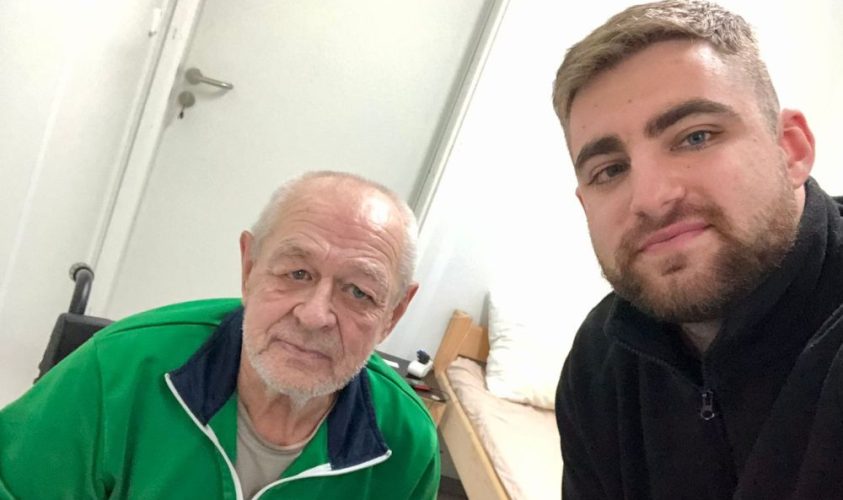 60-річний чоловік на кріслі колісному, що зник з модульного містечка на Сихові, знайшовся