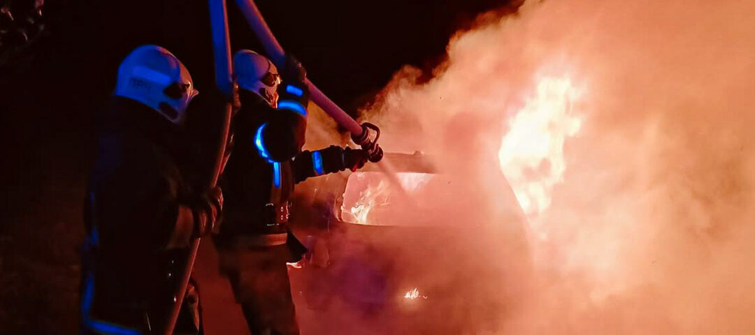 Протягом суботи на Львівщині двічі горіли автівки