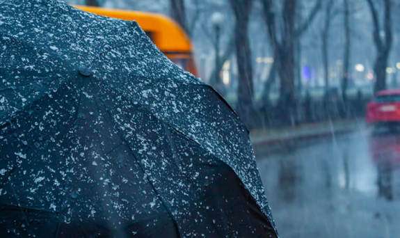 Завтра на Львівщині синоптики прогнозують дощ з мокрим снігом
