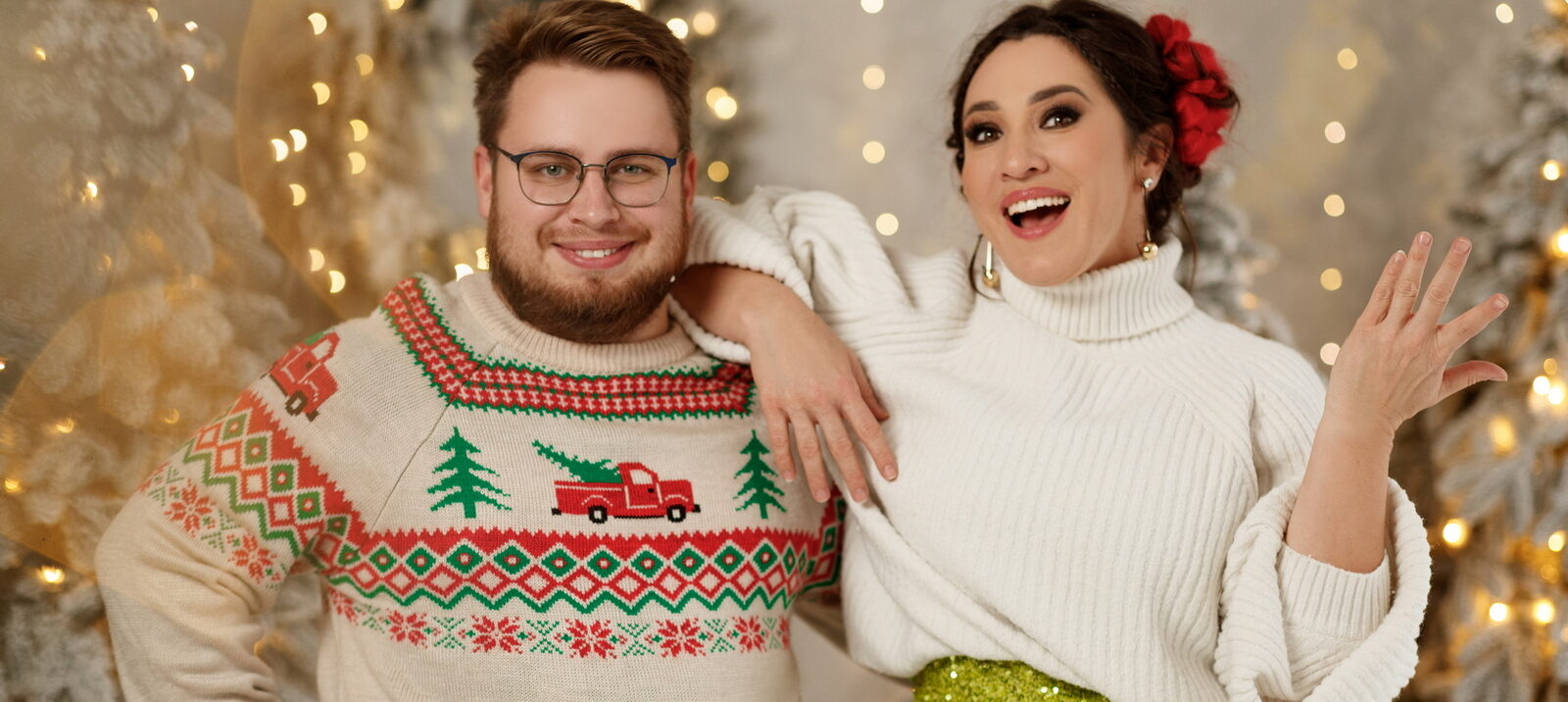 Наталка Карпа і Вадим Дзюнько випустили святковий сингл «Їде Миколай»