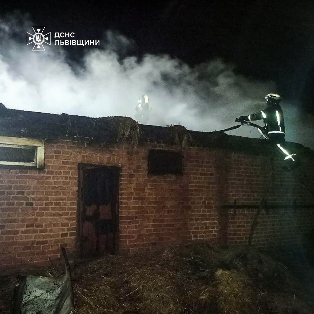 У Шептицькому районі на пожежі постраждав 67-річний чоловік