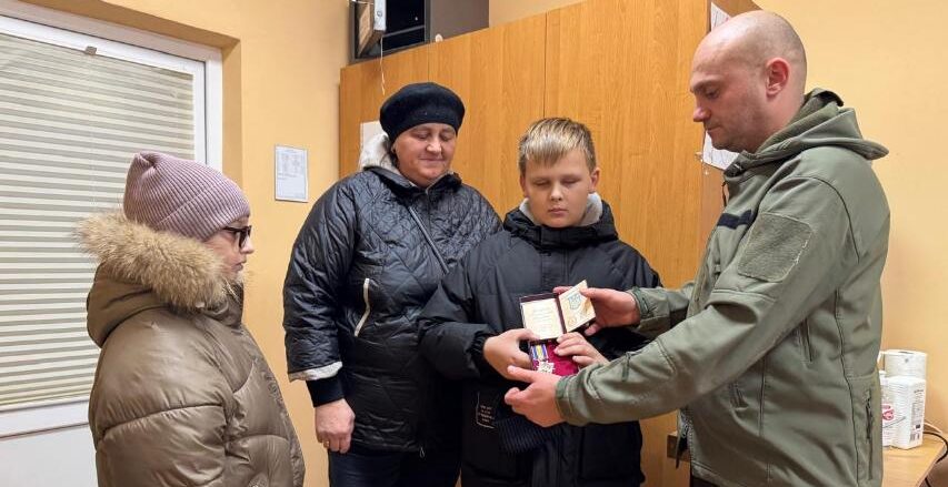 Президент Зеленський посмертно нагородив орденом «За мужність» (ІІІ ступеня) Героя з Львівщини