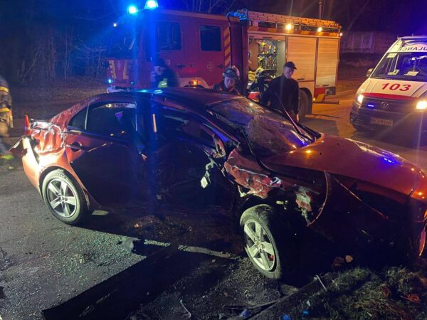 У Шептицькому трапилася ДТП: є постраждалі