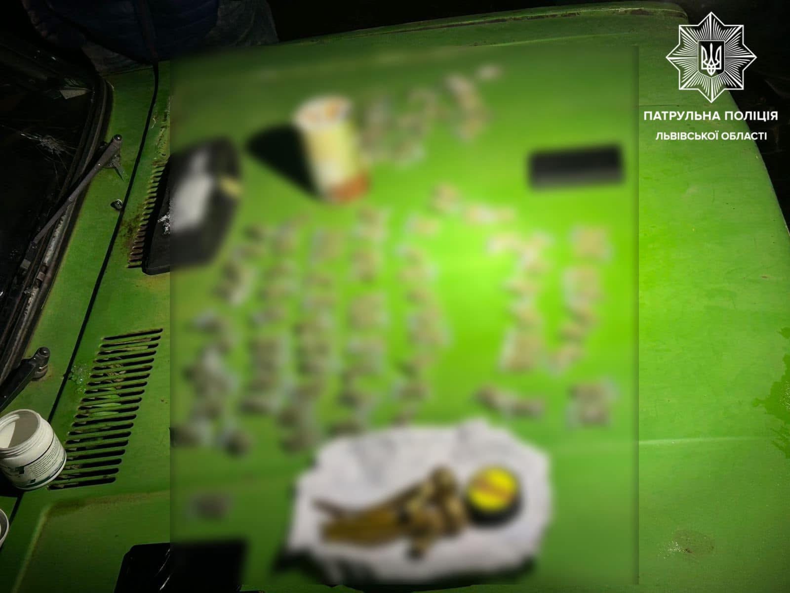 У Львові затримали водія під наркотиками