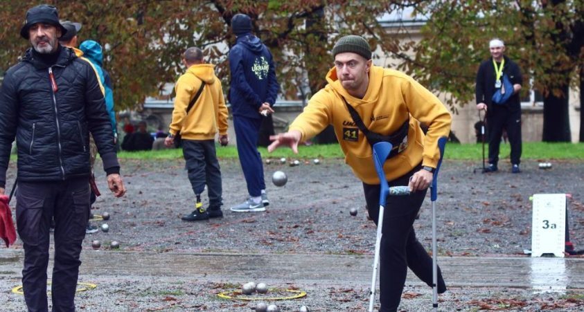У Львові реабілітувався Захисник, який втратив на великій війні ногу