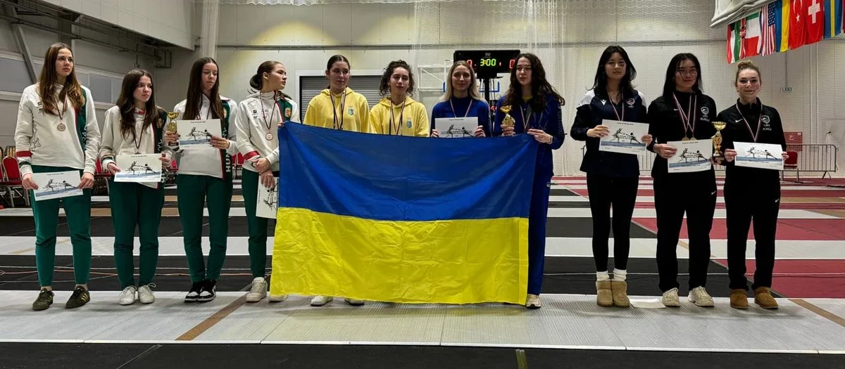 Спортсмени з Львівщини стали призерами Європейського кадетського циклу з фехтування на шпагах