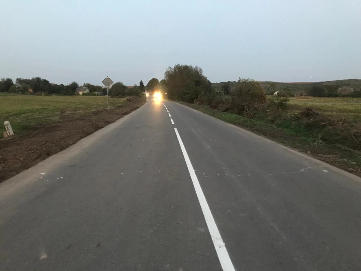Роботи розпочали ще у 2021 році: на Львівщині ввели в експлуатацію відремонтовану дорогу