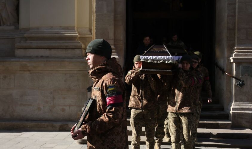 Сьогодні Львів попрощається із Захисниками Мирославом Лущаком та Ігорем Громоклицьким