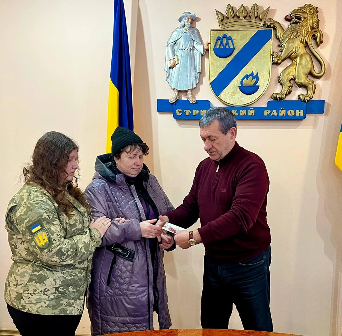 Військовослужбовця зі Стрийщини посмертно нагородили «Золотим хрестом»