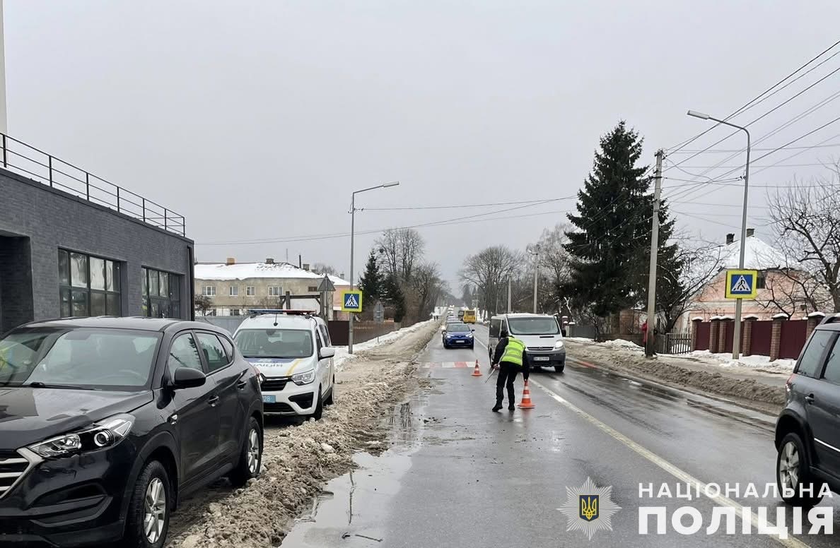 На Львівщині за добу в ДТП постраждали троє пішоходів
