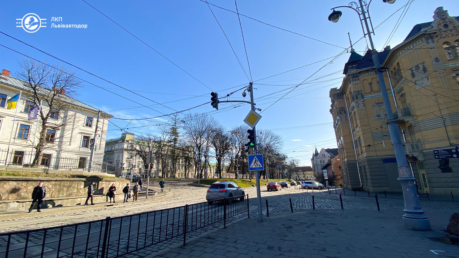 На перехресті вулиць Руська – Підвальна у Львові вимикатимуть світлофори: причина