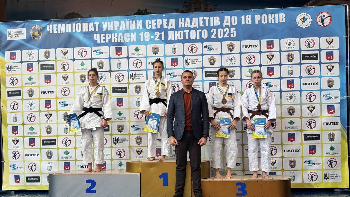 Дзюдоїсти зі Львівщини стали призерами чемпіонату України