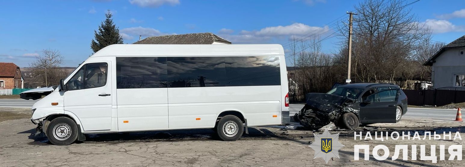 65-річний львів’янин постраждав у ДТП з мікроавтобусом на Львівщині
