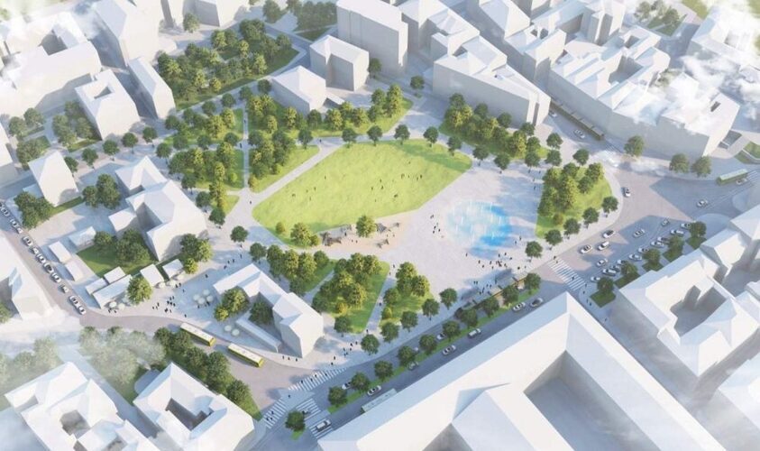 На місці колишнього ринку «Добробут» у Львові хочуть облаштувати громадськиї простір