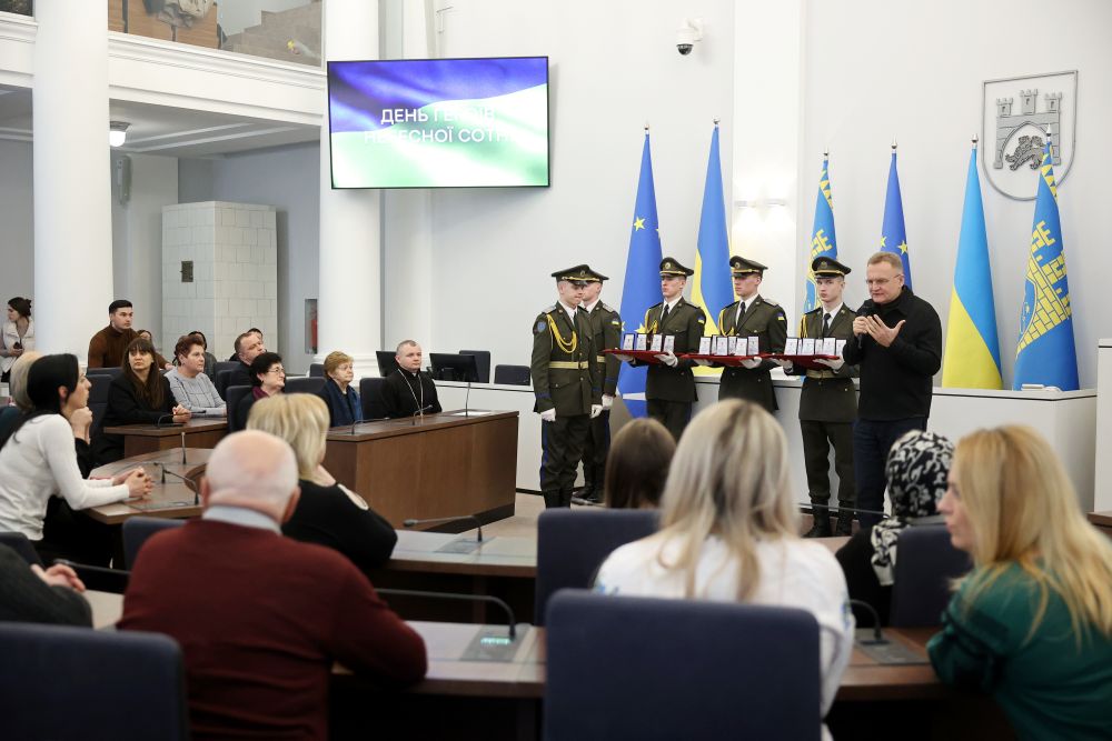 18 Героїв Небесної Сотні зі Львівщини посмертно нагородили «Почесним знаком Святого Юрія»