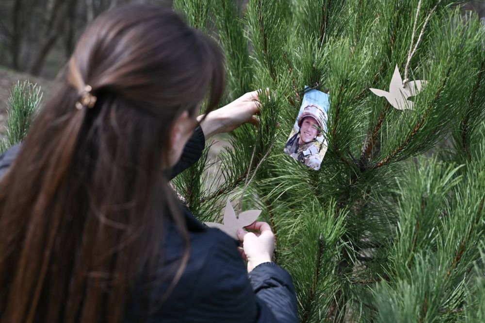 У Стрийському парку висадили дерева в пам’ять про полеглих на війні Героїв