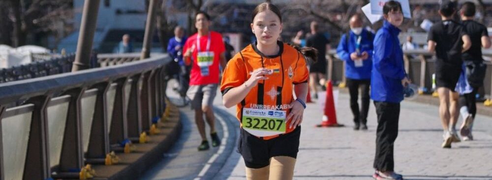 Яна Степаненко здолала 5-кілометрову дистанцію на марафоні в Токіо