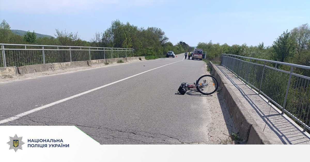 У Стрийському районі 27-річна водійка Chery Amulet на смерть збила велосипедистку