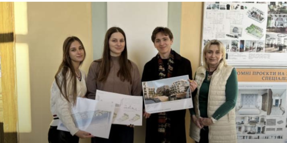 Студенти Львівської політехніки стали переможцями архітектурного конкурсу з відбудови Херсона