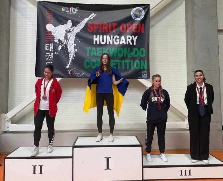 Три медалі міжнародного турніру з таеквон-до вибороли спортсмени зі Львівщини