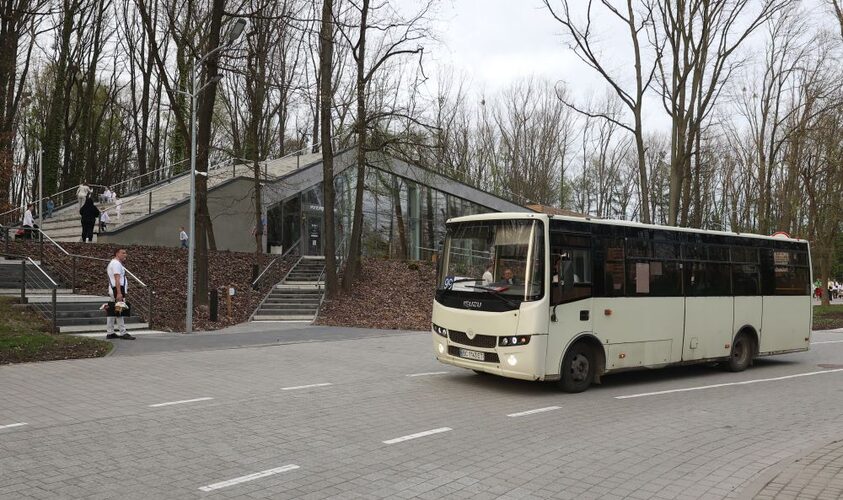 Зміни організації дорожнього руху біля Шевченківського гаю у Львові будуть постійними