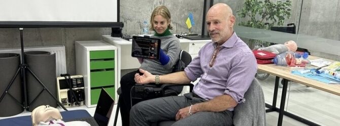 Американські медики вчили львівських лікарів, як діяти в екстрених ситуаціях