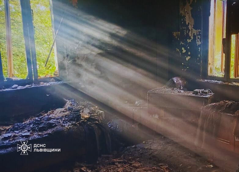 У Шептицькому районі у пожежі загинув 64-річний чоловік