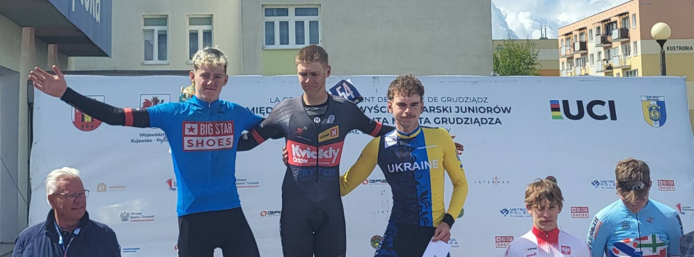 Бронза з Польщі: юний велогонщик з Львівщини серед найкращих у Європі