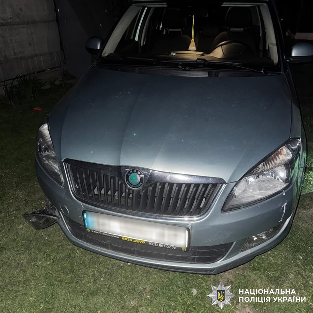 Їздив у комендантську годину та наїхав на поліцейського: на Львівщині затримали нетверезого водія