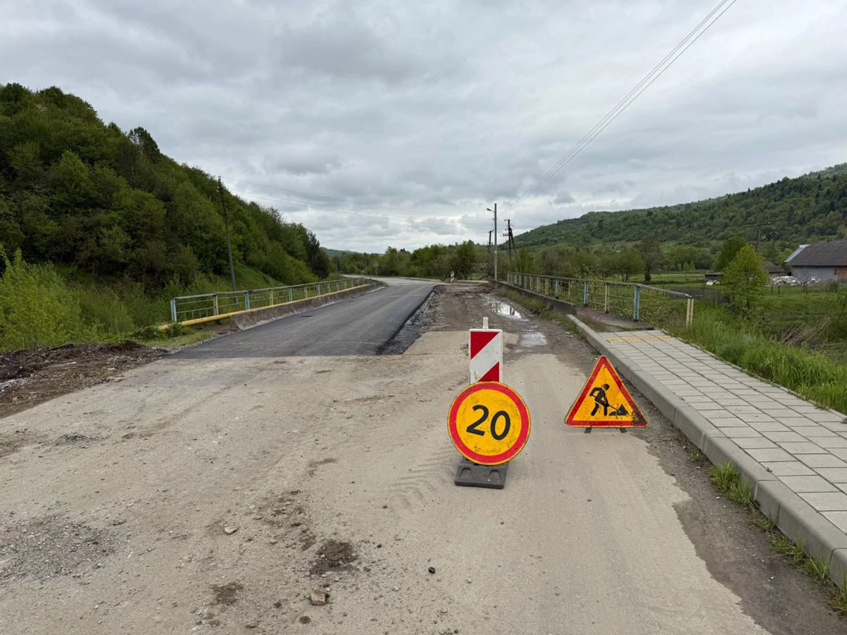 На Самбірщині триває ремонт мостових переходів