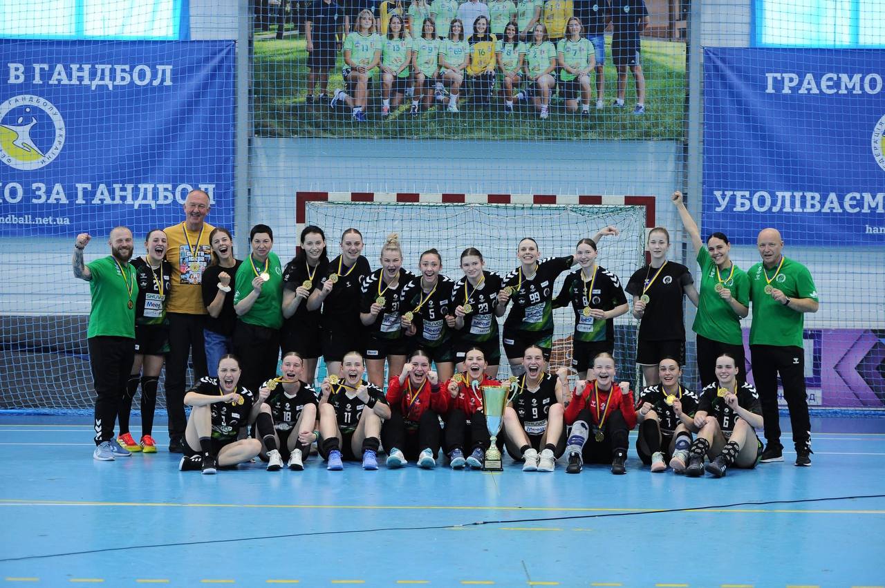 Гандболістки жіночого клубу “Галичанки” стали восьмиразовими володарками Кубка України