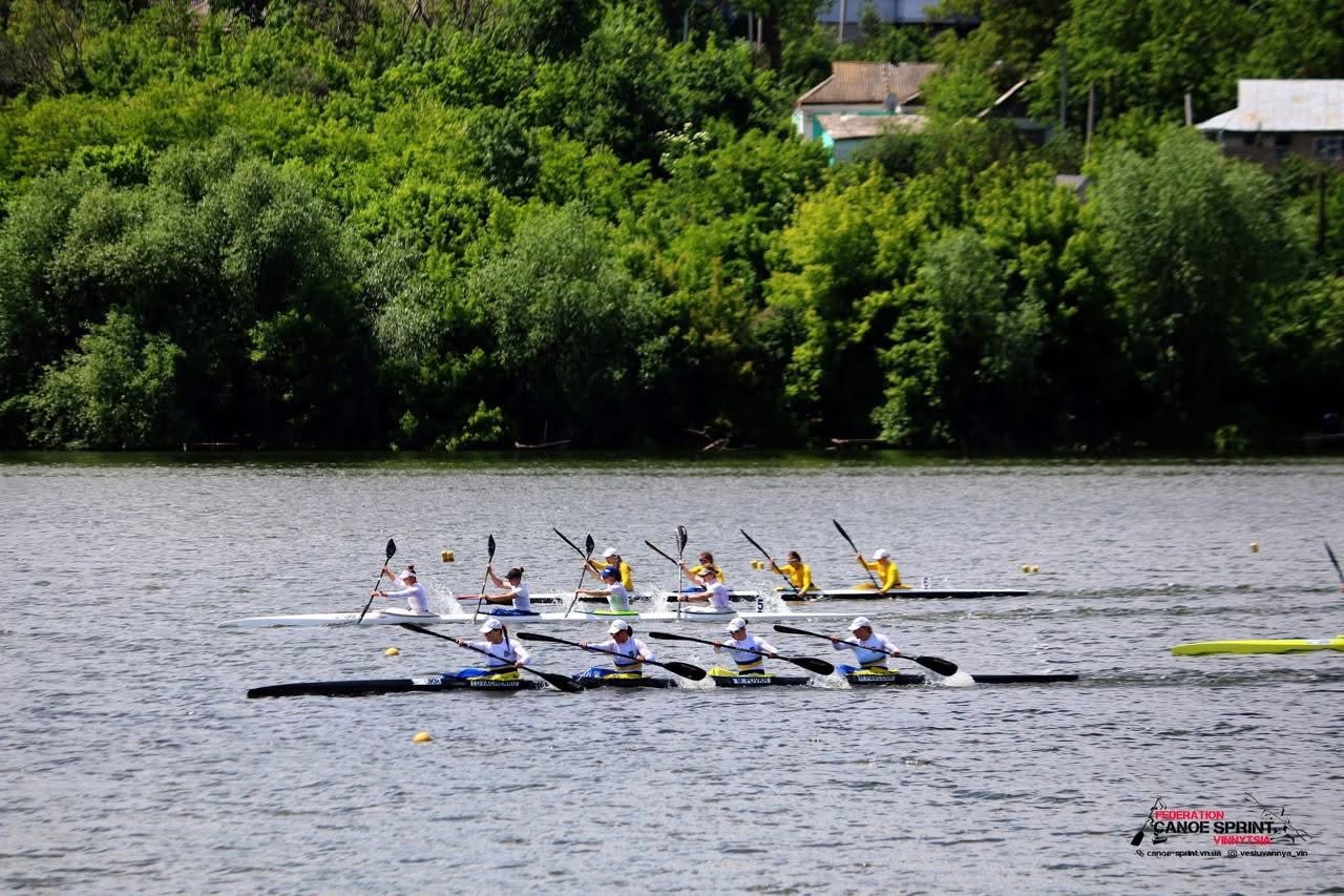 Збірна Львівщини — друга на чемпіонаті України з веслування на байдарках і каное