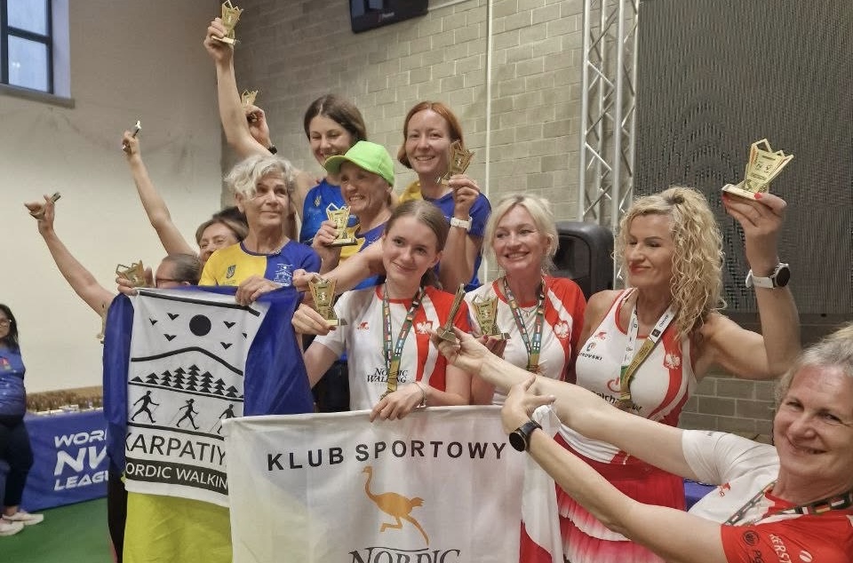 Спортсмени та спортсменки зі Львівщини — на пʼєдесталі чемпіонату Європи зі скандинавської ходьби