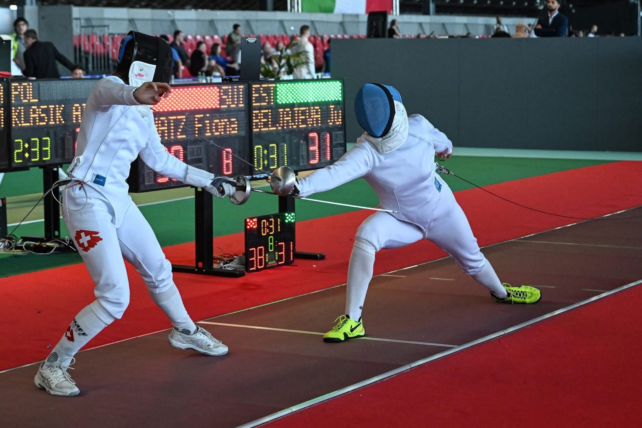 Шпажистка зі Львівщини здобула «золото» чемпіонату Європи