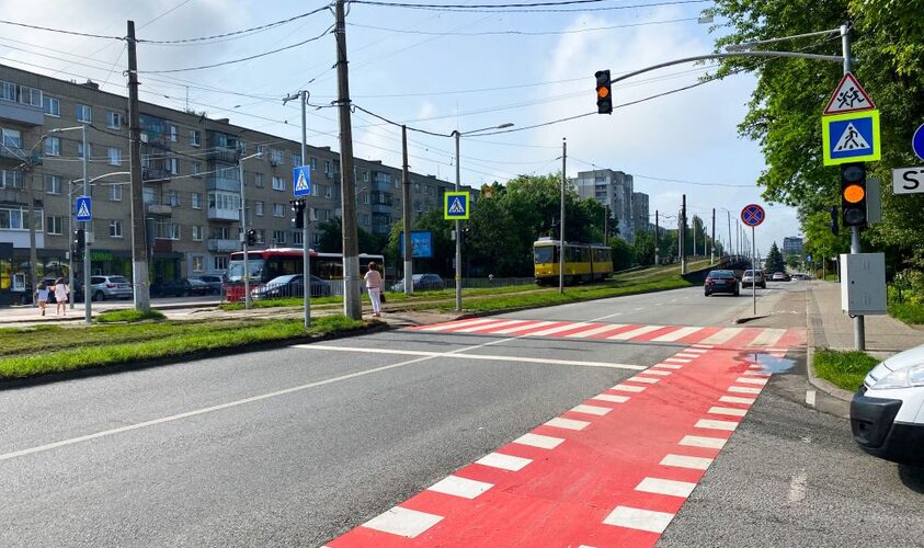 Від завтра на перехресті вул. Княгині Ольги – Бойчука запрацюють нові світлофори