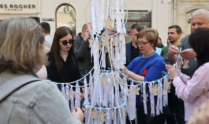 У Львові вшанували пам’ять дітей, які загинули від збройної агресії росії