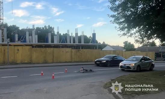 В Трускавці авто збило велосипедиста: він у лікарні