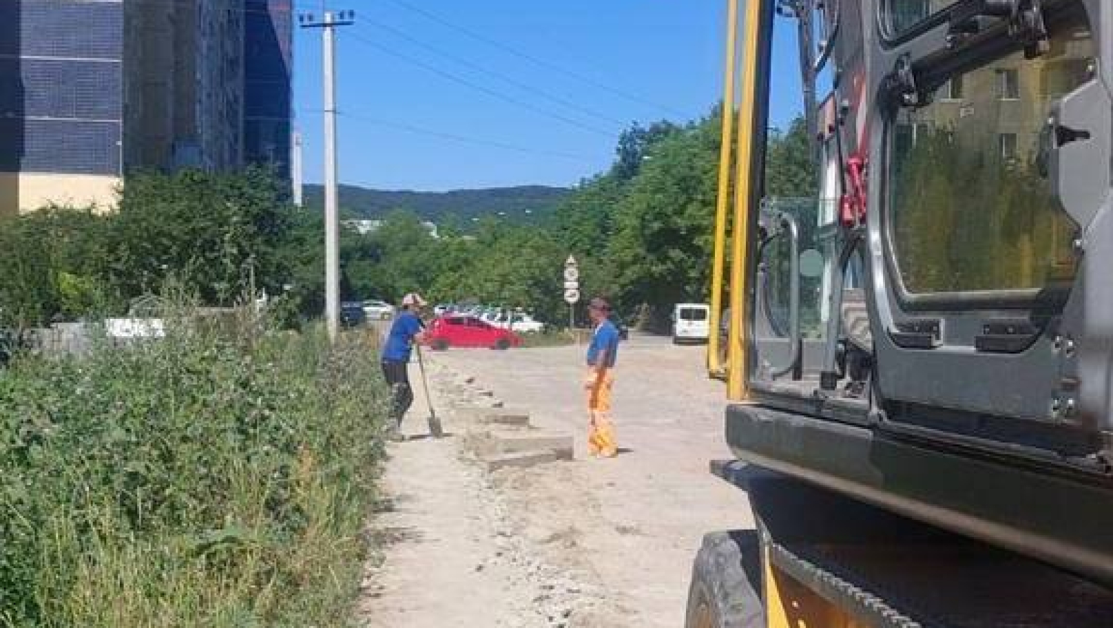 У Винниках оновлять критичну ділянку дороги на Кільцевій: буде нове покриття і тротуар