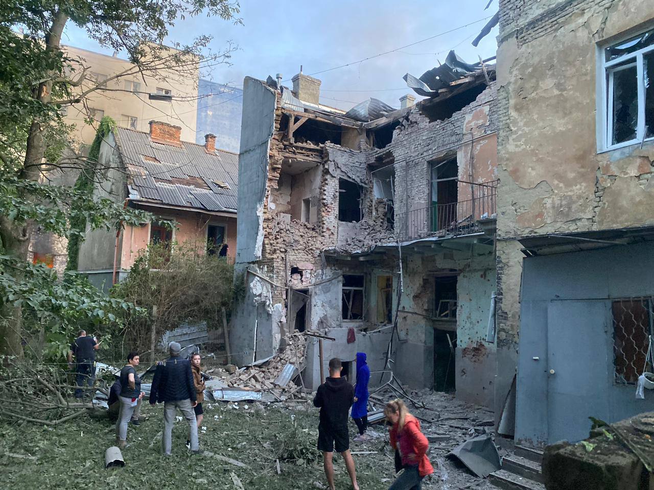 У Львові знесуть житловий будинок, який постраждав через російську атаку
