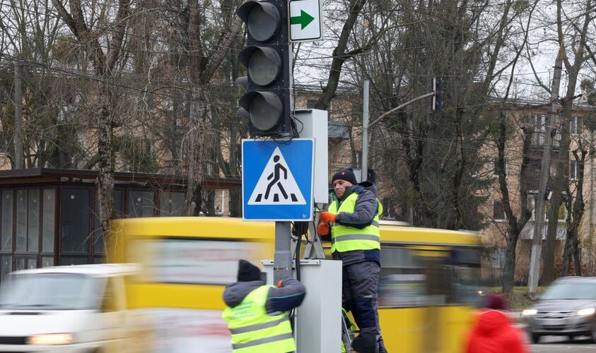 Протягом двох днів не працюватимуть світлофори на перехресті вул. Володимира Великого – Янева