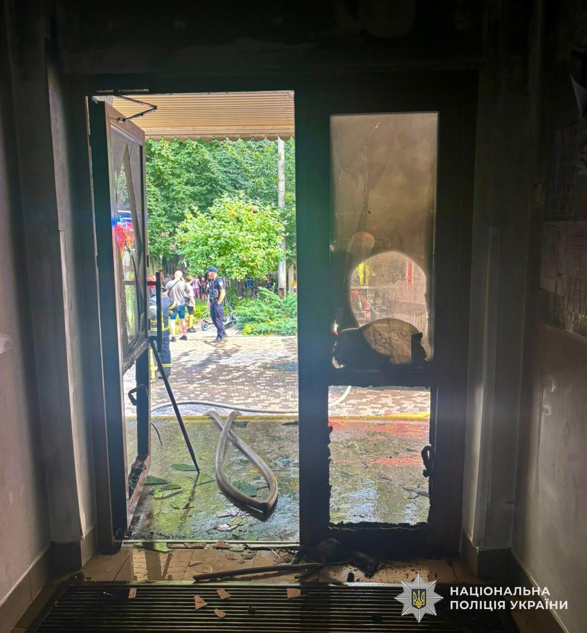 Двоє дітей підпалили навчальний заклад у Львові