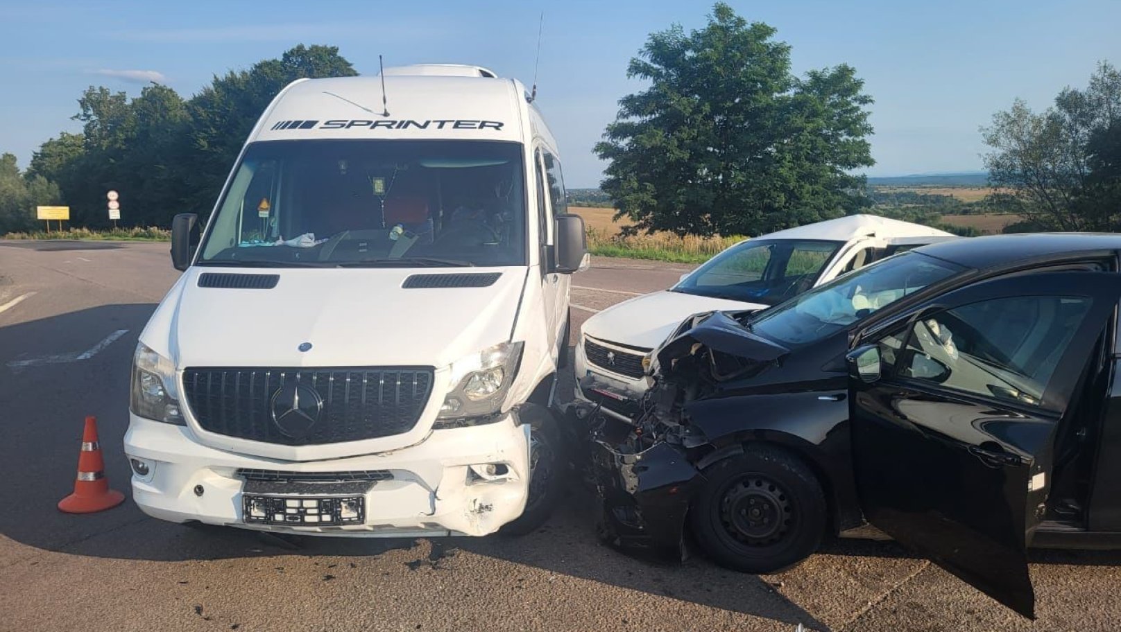 Потрійна ДТП у Дрогобичі