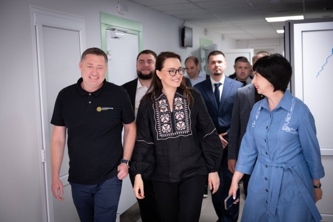 Прем’єр-міністр Юлія Свириденко відвідала перинатальний центр Львова