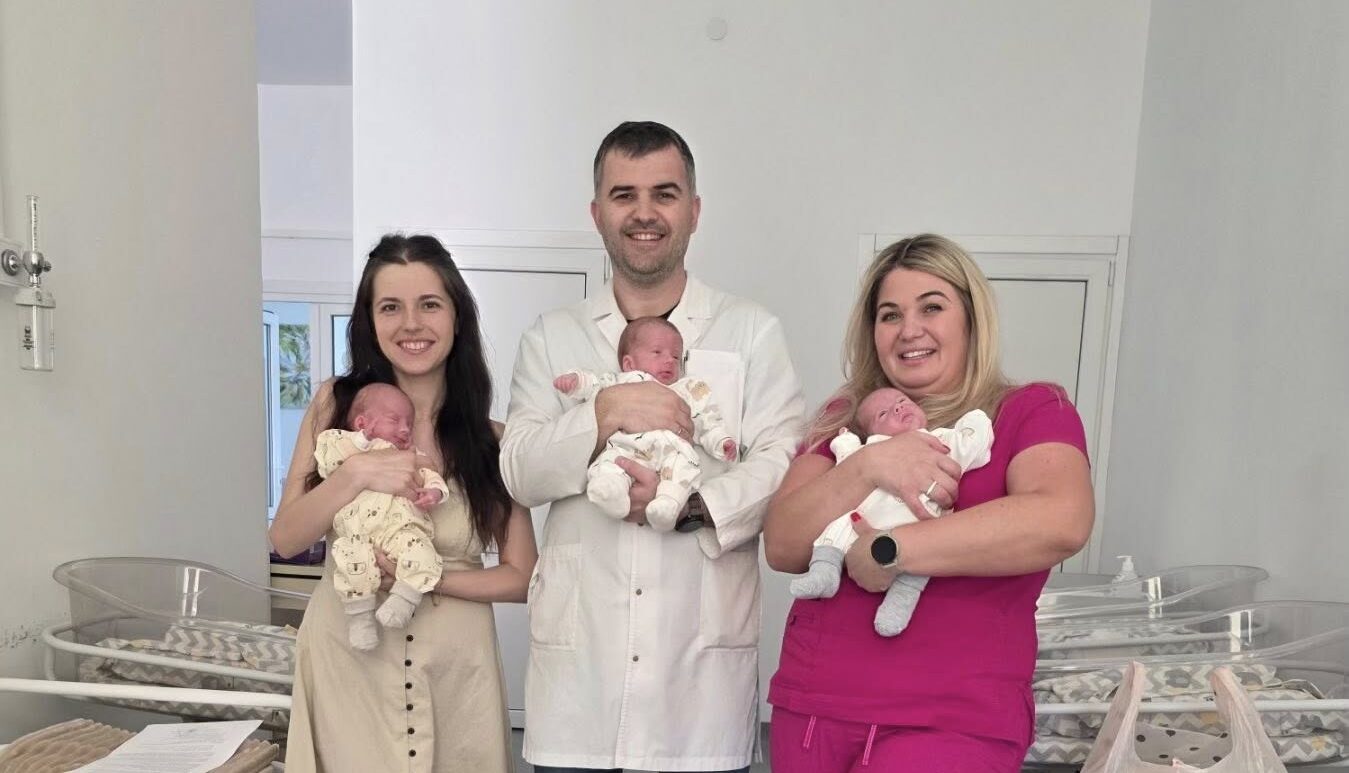 Надзвичайно рідкісне явище: у Львові на світ з’явилася трійня хлопчиків