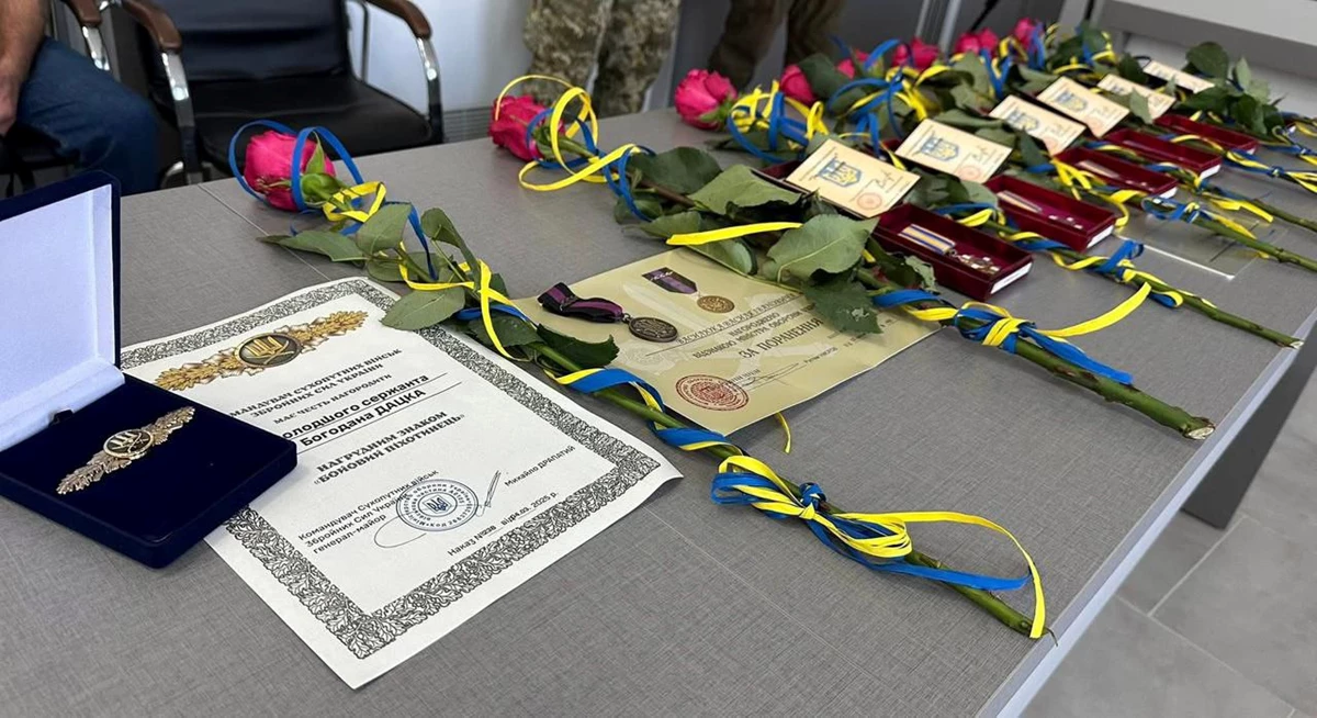 Шістьох Захисників із Шептицького району нагородили орденами «За мужність» ІІІ ступеня