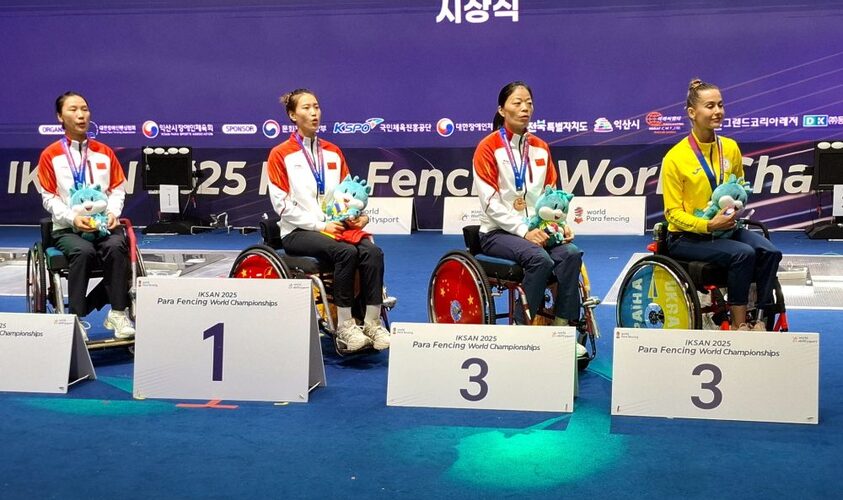 Львів’яни вибороли дві медалі чемпіонату світу з парафехтування